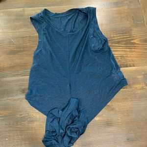 Blue fabletics top